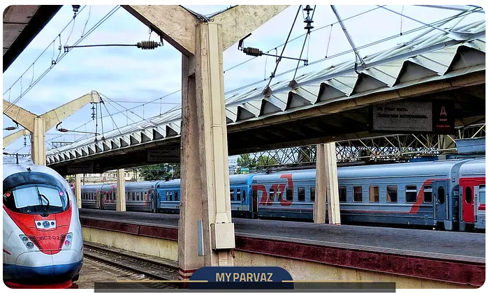 Moscow to St. Petersburg by train